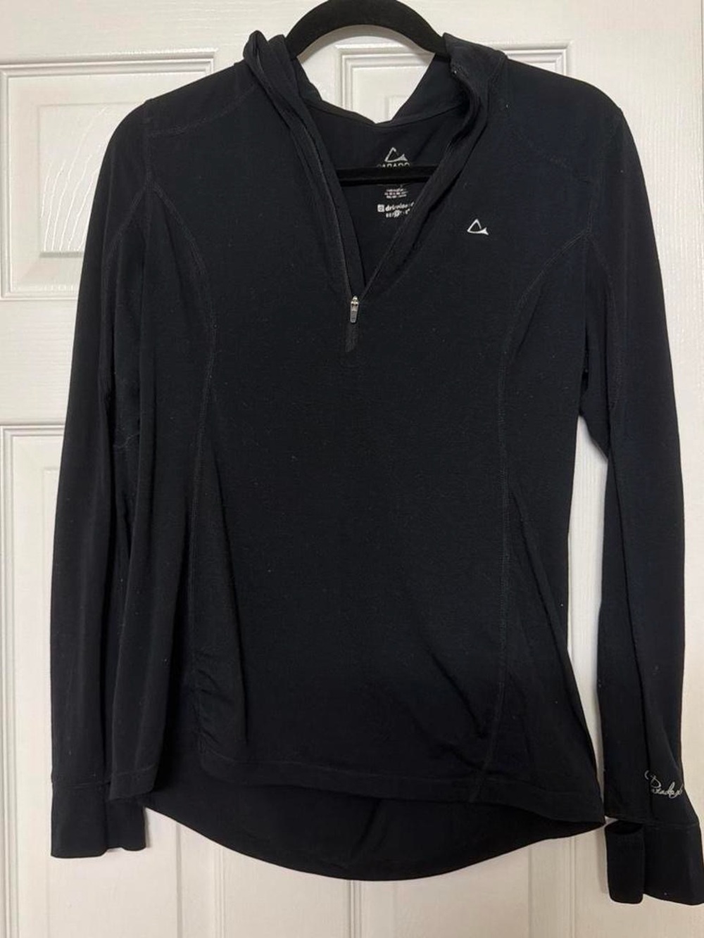 Paradox Women's Black Quarter-Zip Hoodie